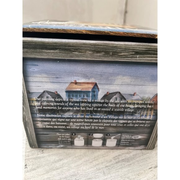 Gourmet du Village Dip Chiller 2 piece serving set & dip mix recipe NWT - Picture 3 of 8